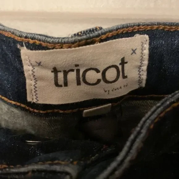 NWOT Tricot by C'est Toi Boutique Distressed Jeans Size 3 - Picture 3 of 6